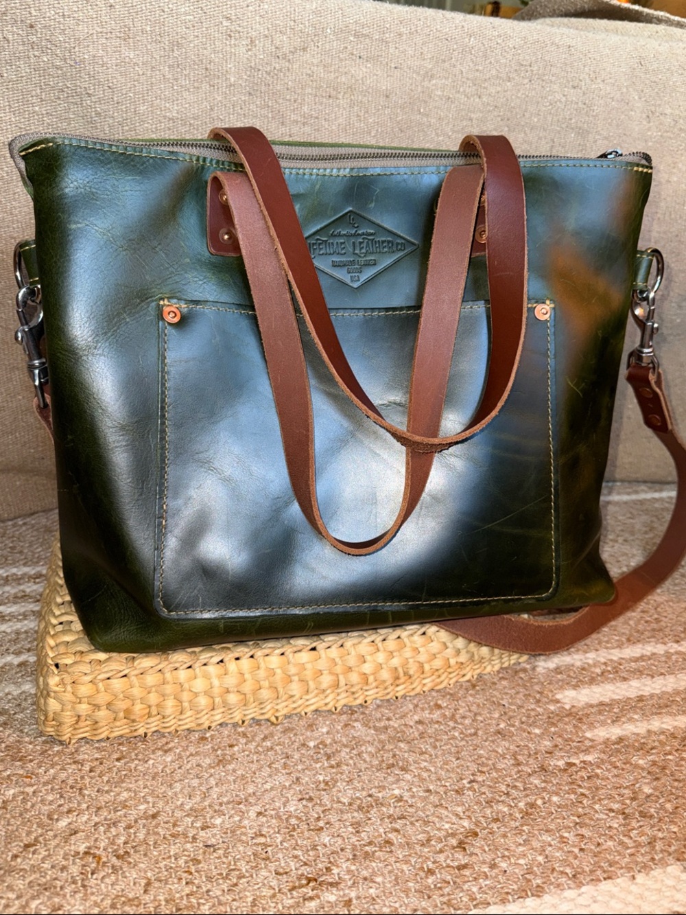 American Leather Co. Lifetime Leather Tote